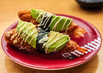 Sush Train Japanese Restaurant, professional photography of food
