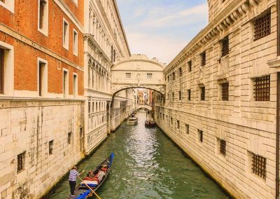 Venice canal Italy, professional photography of architecture and tourist locations