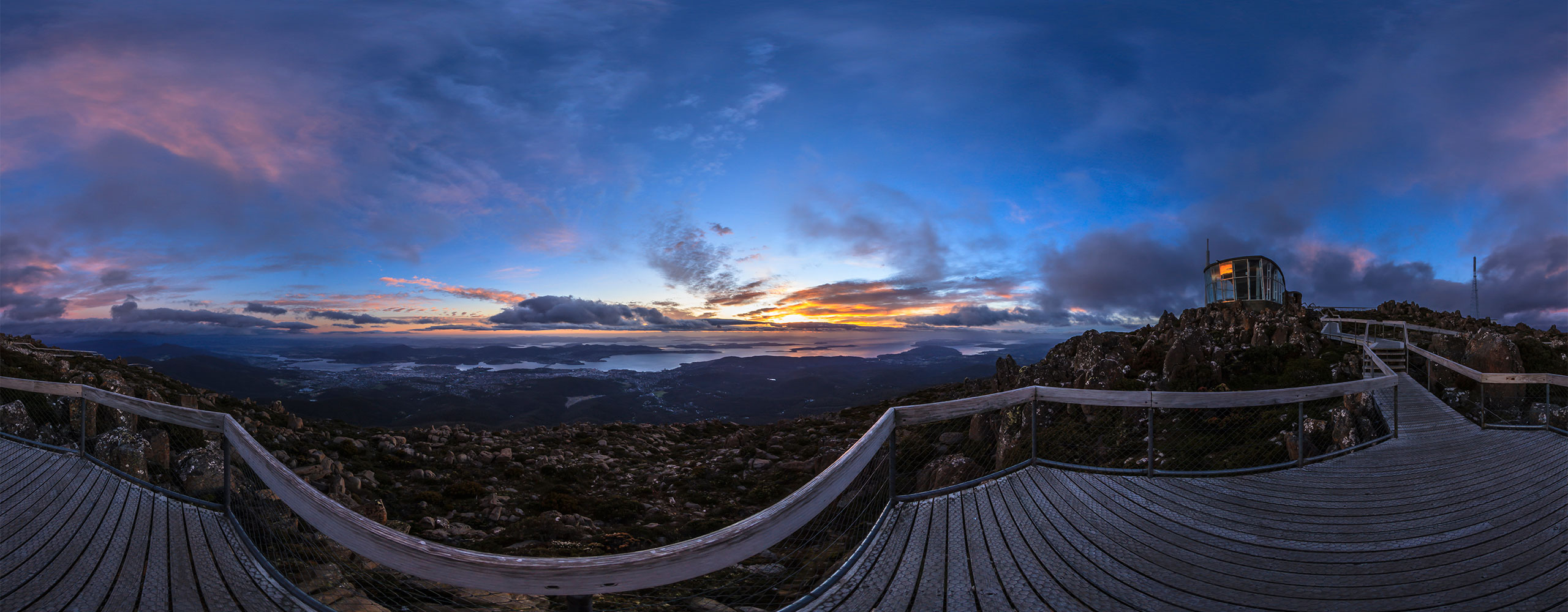 About the Sky Avenue team, Mt Wellington at dawn
